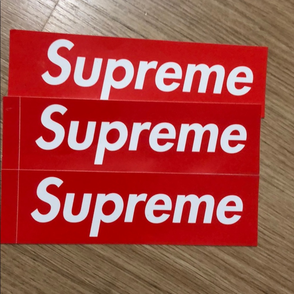SUPREME STICKERS